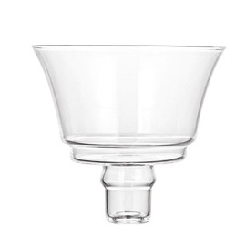 Fire Kirin Gaiwan-Lid Bowl with White Sealing Silicone Rings Lazy Kungfu Drip TeaPot Parts Accessories, Compatible with Semi-Automatic Teapot