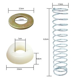 New 1377083 Auto Trans Shifter Cross Shaft Linkage Bushing Spring Kit Repl.#3824159 for GMC C10 1985-1986 by Oneday Tower
