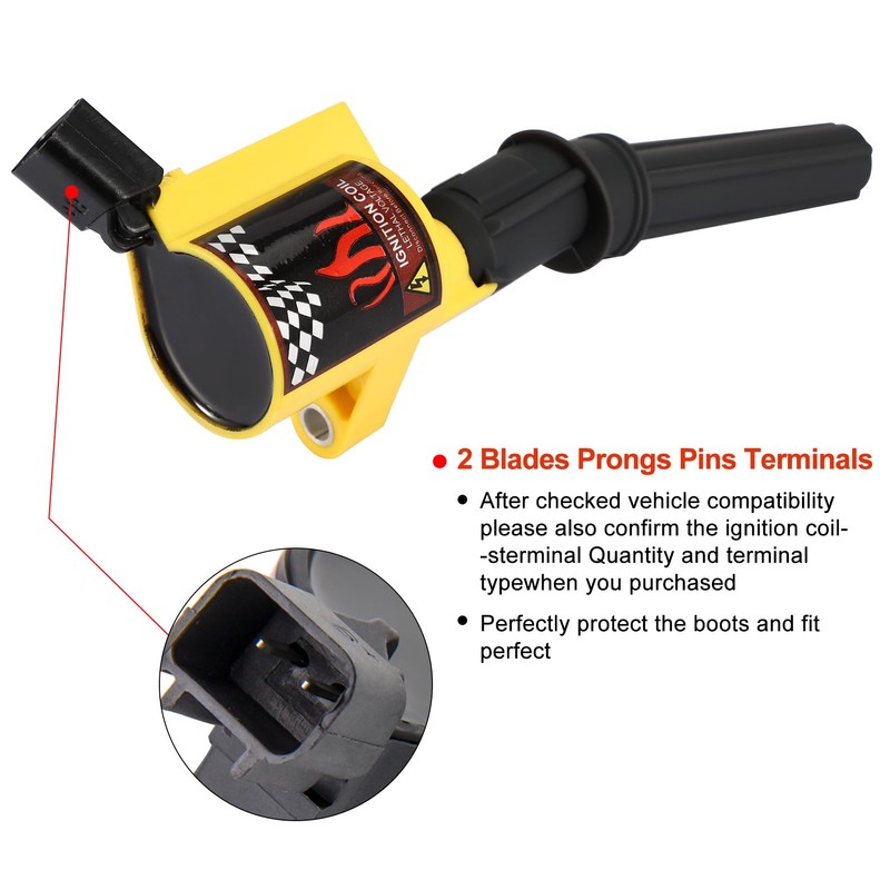 B4B BANG 4 BUCK DG508 8 Pack Ignition Coils High