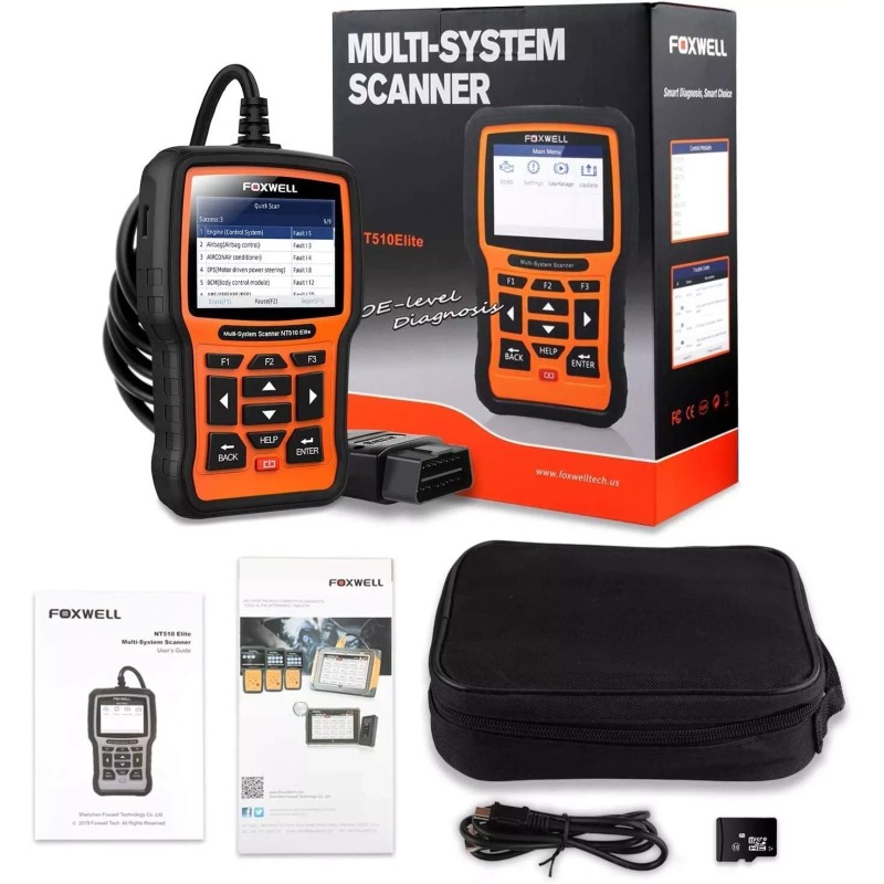 FOXWELL for CHRYSLER Car All System Active Test OBD2 Scanner