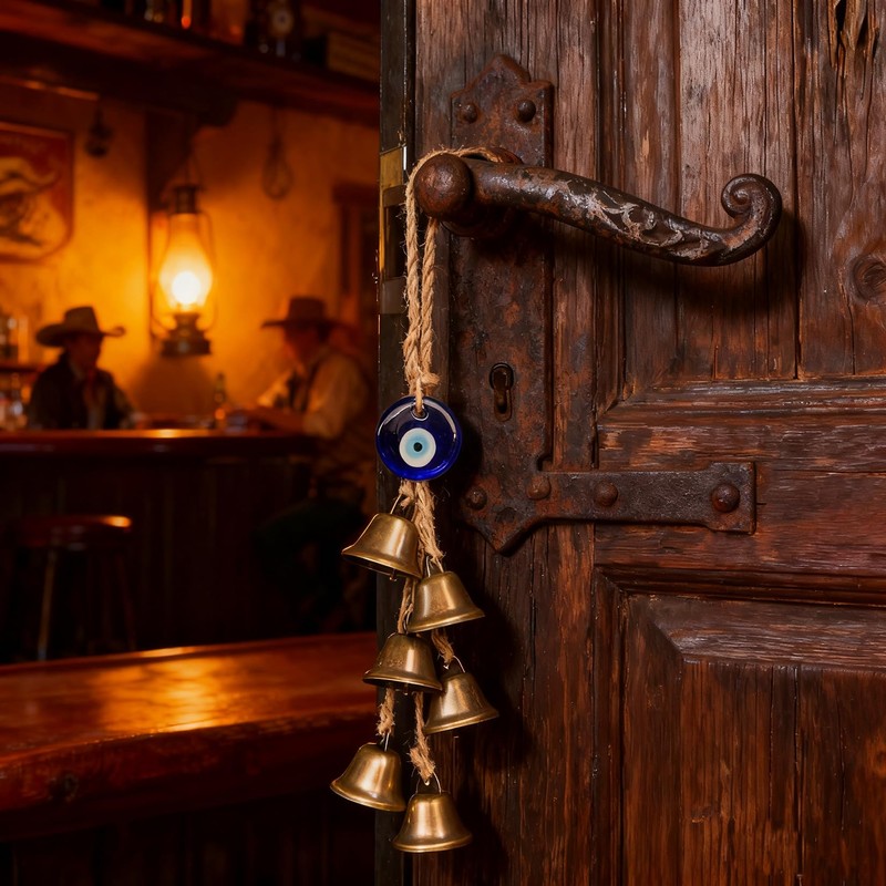 2 Pieces Witch Bells for Door Knob Protection,Witchy Wicca Witches