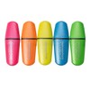 Eberhard Faber 551408 Mini Highlighter Set, Neon Glitter, 5 Marker