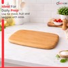 DIVCHI Bamboo Cutting Board Wooden Chopping Board for Kitchen Durable