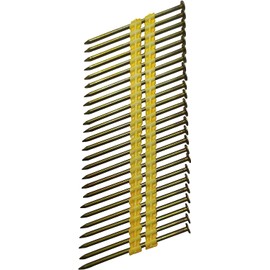 Zeluga 13-254 21 Degree Framing Nails, 3-Inch x 0.120-Inch Round Head Plastic Strip Collated Framing Nails Smooth Shank Nails for Framing Nailer Gun (4,000 Counts)