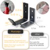 Aucuqu 4 Packs Jack Stands Wall Mount Organizer, Heavy Duty