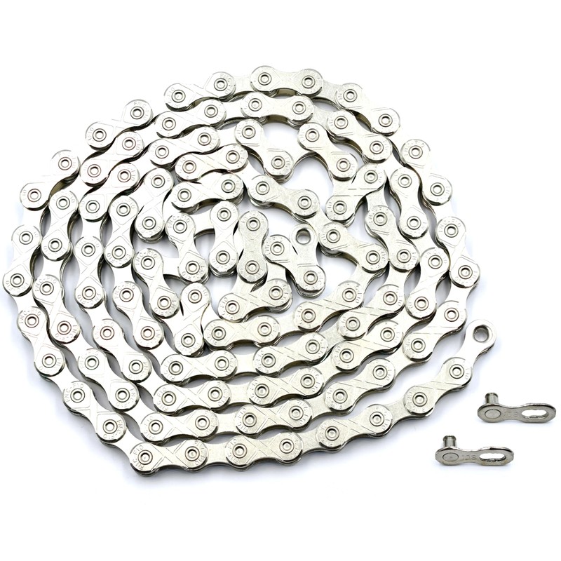 myBESTbike Bicycle Chain with Quick Connections, Powerful Bicycle Chain, 116
