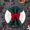Christmas Napkin Rings- Red Bow Xmas Napkin Holder Rings Chic