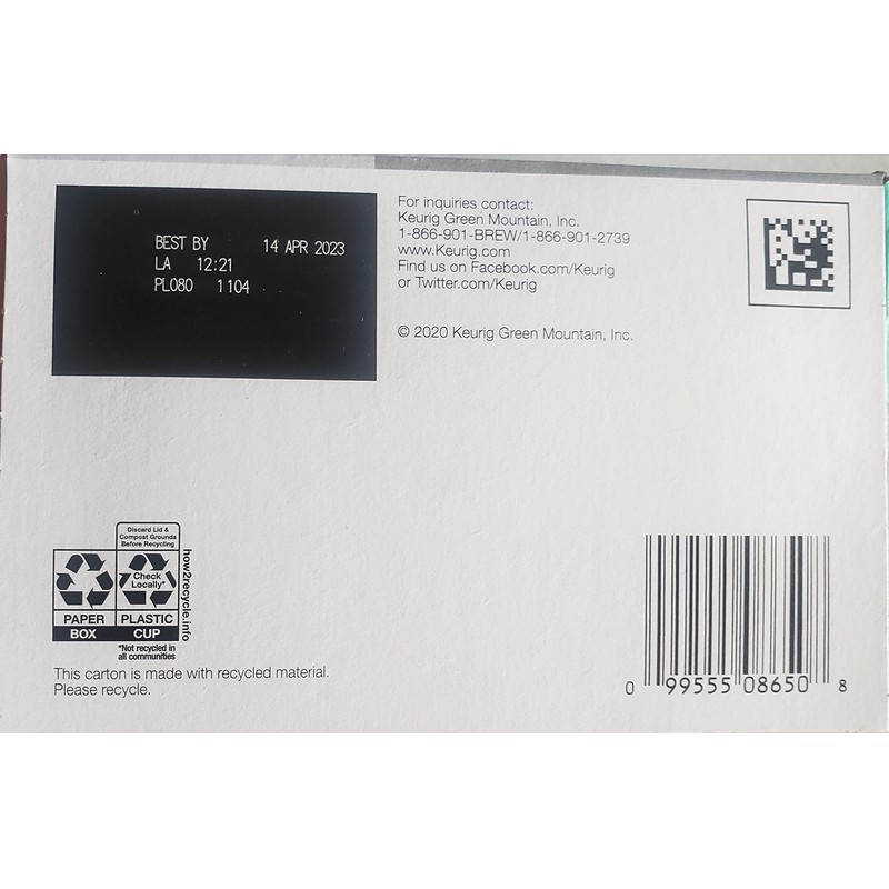 Donut Shop Nutty Caramel Coffee K-Cups, 12 Ct. Box (Retail