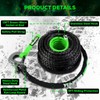 Synthetic Winch Rope with Hook, 3/8" x 92ft 26500LBS Winch