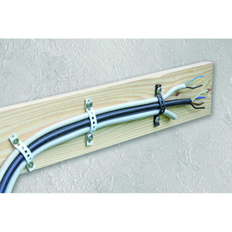 Perforated Tape Breite: 12 mm, Länge: 1,5 m black