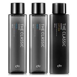 더 클래식 옴므 남성화장품 대용량 스킨로션세트 스킨 250ml 2개+로션 250ml 1개 The Classic Homme Men's Cosmetics Large Capacity Skin Lotion Set Skin 250ml 2pcs + Lotion 250ml 1pc