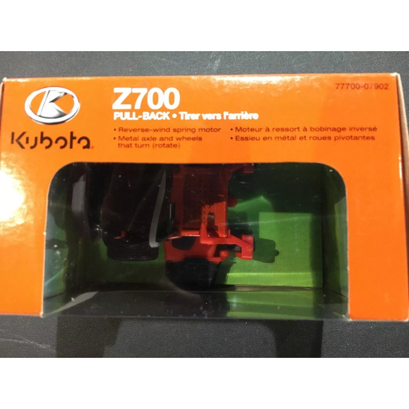 Kubota 77700-07902 Kubota Z700 pull-back toy