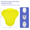 Urinal Screen Deodorizer for Men's Bathroom (12 Pack), Lemon Scented