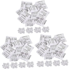 SOLUSTRE 300piezas Paquetes De Gel De Sílice Desecante Ecológicos Para Absorción De Joyas Ropa y Accesorios Protección Rápida y