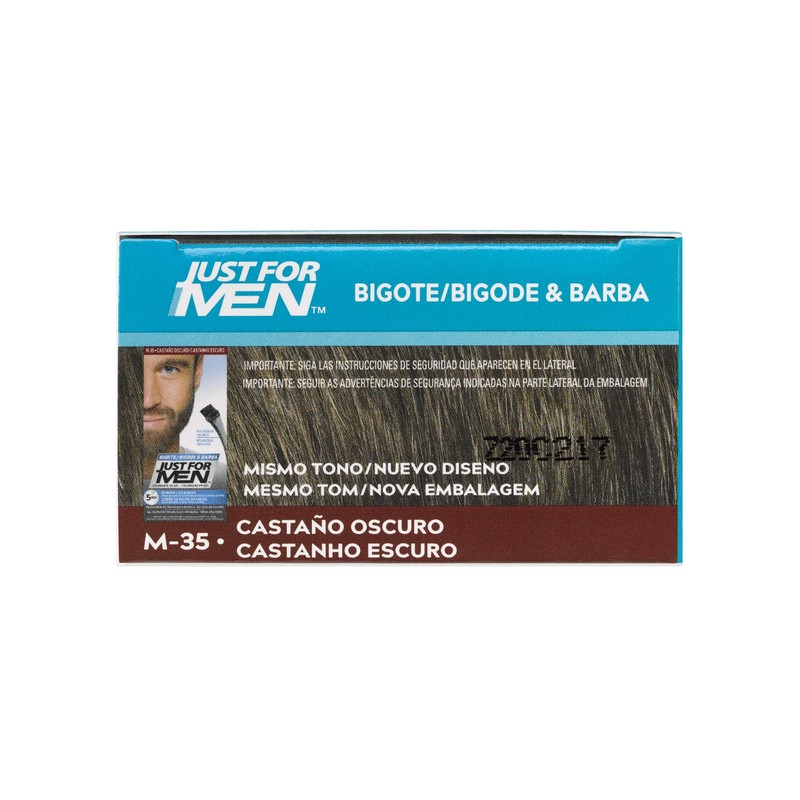 Just For Men 3 x Beard & Moustache Colour Gel