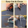 wohomuke Shelf Liners, Kitchen Drawer Liner Drawer Mats Washable EVA