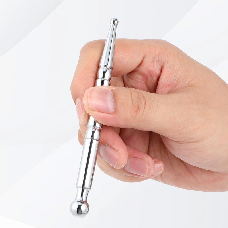Acupressure Pen, Stainless Steel Acupressure Bar, Multifunctional Trigger Point Massager