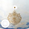 INCREWAY 1Pack 3D Modeling Ceiling Medallion Lighting Medallion Ceiling Cover