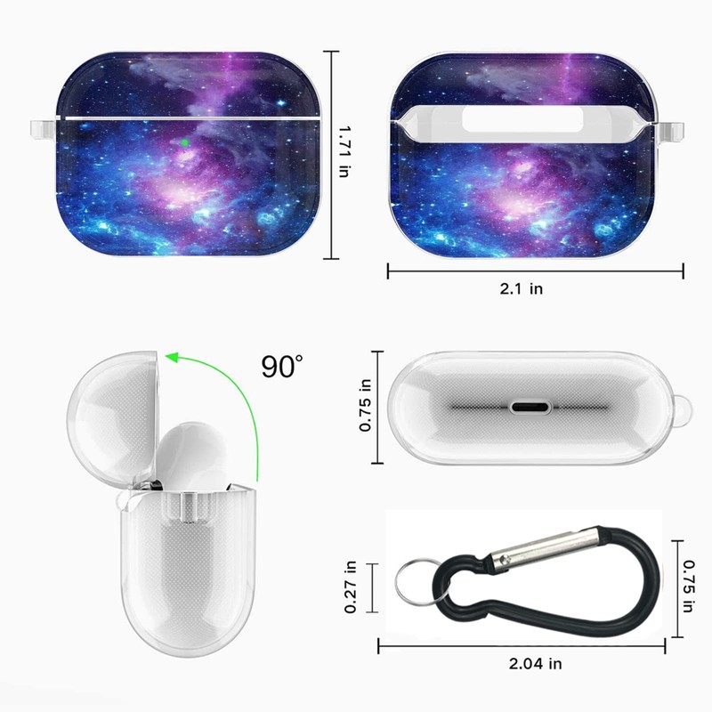 Canisto Airpods Pro 2nd Generation Protective Case and Skin Case