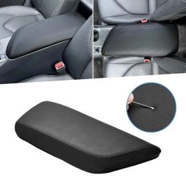 For Toyota Camry 18-24 Car Center Console Lid Armrest Cover Pad Black Protector