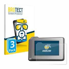 BROTECT Protective Glass for KTM 1290 Super Duke R 2022 TFT Display 7 Inch (Pack of 3) Protective Film Tempered Glass [Extremely Scratch-Resistant 9H, Anti-Fingerprint, Ultra Transparent]