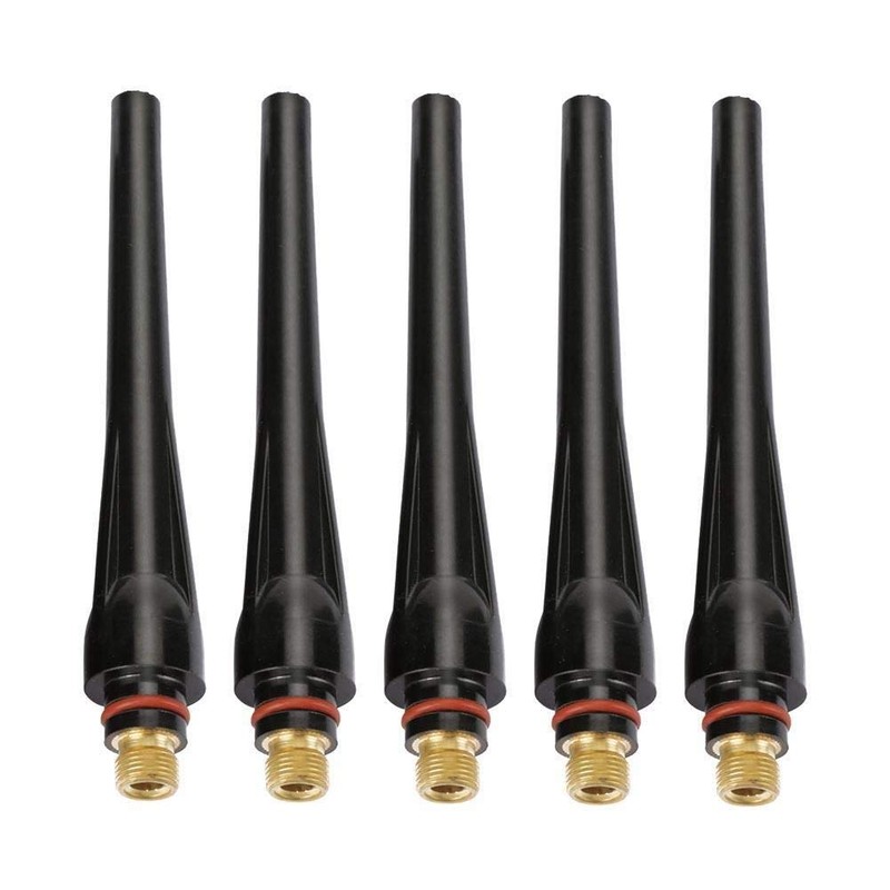 Maxmartt Tig Welding Back Caps,17 Back Cap Tig,15Pcs 57Y02(Long) 57Y03(Medium)