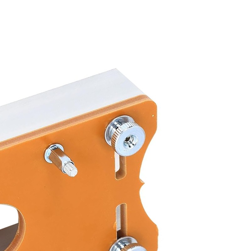 Router Table Insert Plate Kit Aluminum Alloy Woodworking Slotting Positioning