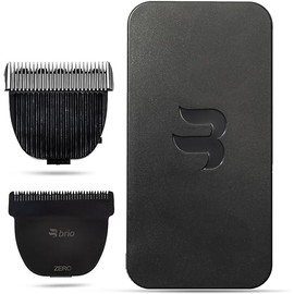 Brio Compatible for Both Beardscape V1 & V2, Zero Blade Black, Body Blade & Blade Case