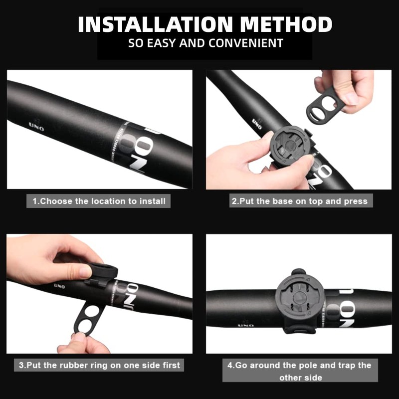360° Rotating Bike Stem Computer Mount Bicycle Computer Handlebar Holder