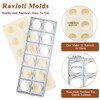 Lainballow 7 Pcs Ravioli Mold Set, Ravioli Maker Press with