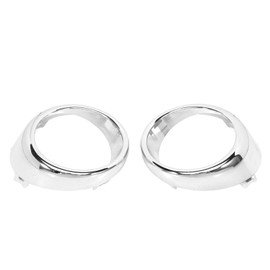 Taesayl Fog Lamp Bezel Chrome Fog Light Cover for G37 2010-2013, M56 M37 2011-2013, G25 2011-2012, Q70 2014 62257-1MS2A 62256-1MS2A