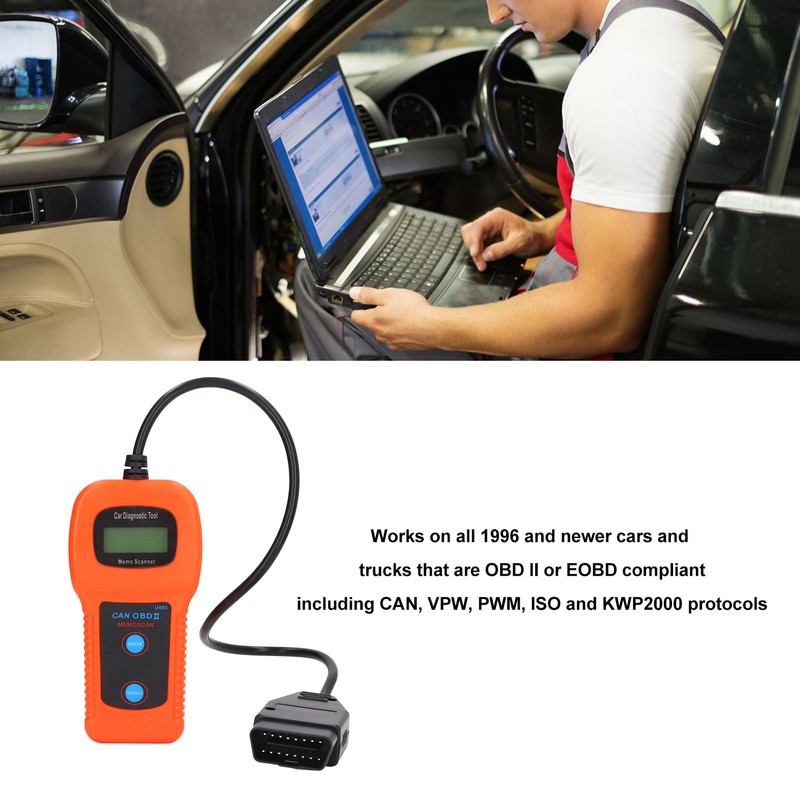 OBD2 Diagnostic Tool Engine Scanner Fault Code Reader OBDII Programmer
