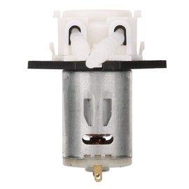 Peristaltic Pump, Akozon 12 V 3 x 5 DC Dosing Pump, DIY Hose Head Pump, Self-priming Function for Chemical Analysis in the Aquarium Laboratory Replace (White)