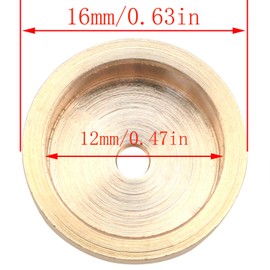 CHENJIN Camera Battery Converter Copper Battery Adapter Compatible with 1.4V Zinc Air Batteries It can Replace MR9 PX625 PX13 Batteries in Film Cameras and Light Meters
