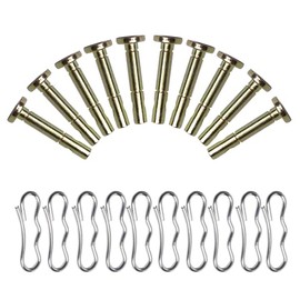 10-Pack Shear Pins & Cotter Pins Replacement for Troy-Bilt Snow Blower Models 738-04124A, 714-04040, 738-04124 – Compatible with Various Troy Bilt Snowblowers