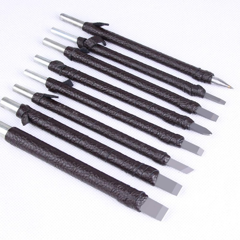 Stone Seal Engraving Kit/Stone Carving Set/Stone Engraving Tools with Clamp