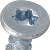 Power Pro Premium One Multi-Material Flat Head Screws, Zinc Plated