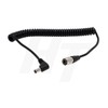 HangTon Zaxcom Zoom F4 F8 Recorder Coiled Power Cable Right