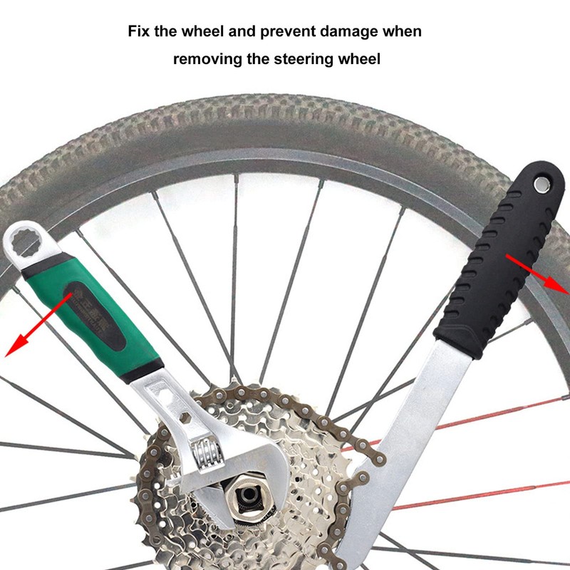 Herramienta de ExtraccióN de Casete de Bicicleta, Llave de Cadena