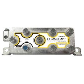 CommScope 8 Way CSPM7G Coax Splitter with MoCA & POE Filter Passive Gateway 7 Port CATV 5-1002 & MoCA 1125-1675 MHz