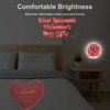 EKOBLA Red Sweet Hearts Plug in Night Light Valentine's Day
