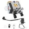 Carburetor Ignition Coil Sparking Plug Set for STIHL FS75 FS80