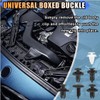 EINESIN Car Push Retainer Clips & Auto Fasteners Assortment, Plastic