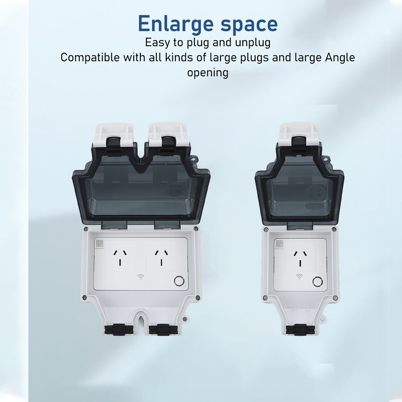 WiFi Intelligent Socket Type 86 IP66 Outdoor Waterproof Wifi Smart