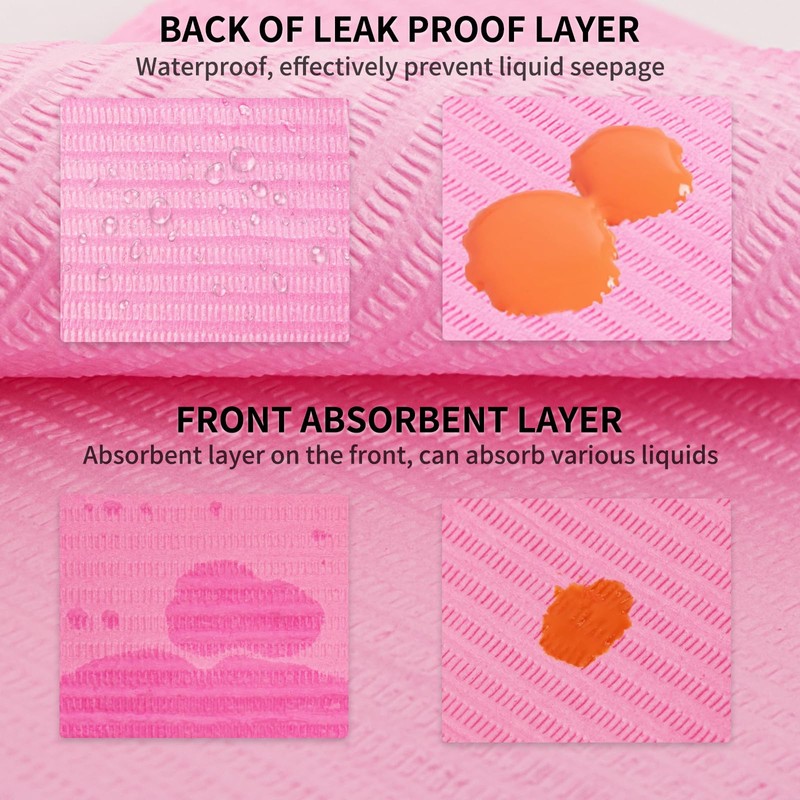 240pcs Disposable Nail Mats Foldable Nail Paper Towels, Table Acrylic