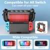 Switch Games Organizer Station for Switch 2/Switch/Switch OLED, Switch Stand