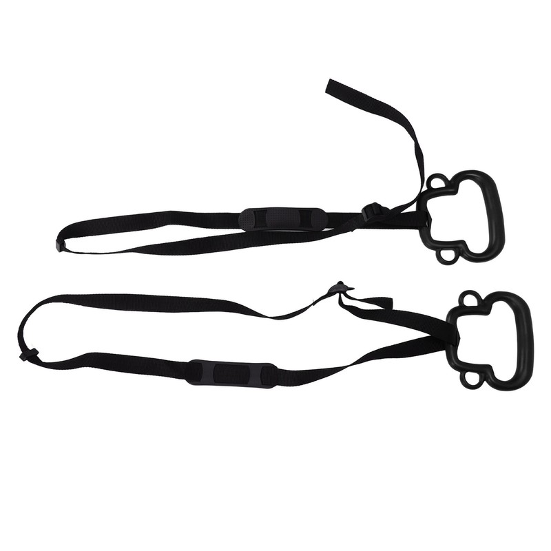 2Pcs Kids Gymnastic Rings Monkey Shape Load Bearing 150KG Ergonomic