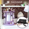 Awenia Makeup Organizer 360-Degree Rotating Plus Size, Adjustable Makeup Storage,