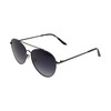 Zealous Ace Aviator Sunglasses (Black Frame with Black Gradient Lens)