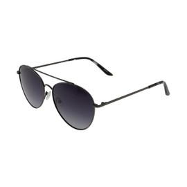 Zealous Ace Aviator Sunglasses (Black Frame with Black Gradient Lens)